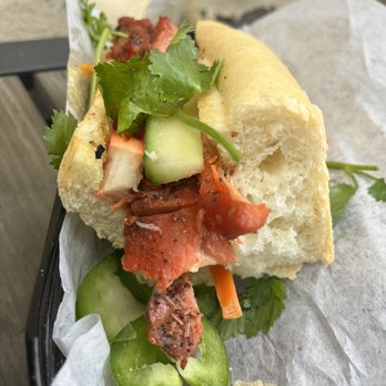Caphe Banh Mi - Grilled Lemongrass Chicken bahn mi - Vietnamese Near Me - Alexandria, Virginia Caphe Banh Mi - Grilled Lemongrass Chicken bahn mi - Vietnamese Near Me - Alexandria, Virginia