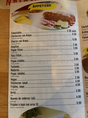 Menu photo 2 La Perrada Company Sunrise, FL Menu photo 2 La Perrada Company Sunrise, FL