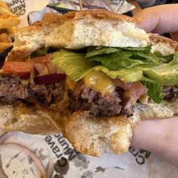 Crave - The Mendel burger.