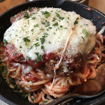 Catelli's - Chicken Parmesan with pasta instead of polenta - New American Near Me - Geyserville, California Catelli's - Chicken Parmesan with pasta instead of polenta - New American Near Me - Geyserville, California