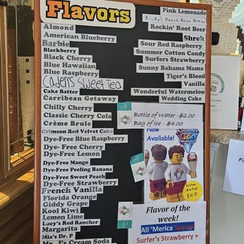 Sno Cones By Chris - Menu - Shaved Ice Near Me - Hilton Head Island, South Carolina Sno Cones By Chris - Menu - Shaved Ice Near Me - Hilton Head Island, South Carolina