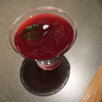 Bazille at Nordstrom - Lovely cocktail named Amelia. - New American Near Me - Jacksonville, Florida