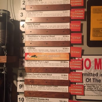 Venti's Cafe + Basement Bar - Draught list - New American Near Me - Salem, Oregon