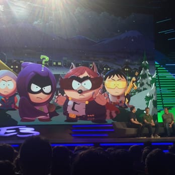 E3 - Electronic Entertainment Expo - South Park creator trey Parker and Matt stone for he new Ubisoft game - Festivals Near Me - Los Angeles, California E3 - Electronic Entertainment Expo - South Park creator trey Parker and Matt stone for he new Ubisoft game - Festivals Near Me - Los Angeles, California
