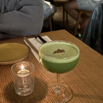 Tonchin LA - matcha martini - Ramen Near Me - Los Angeles, California Tonchin LA - matcha martini - Ramen Near Me - Los Angeles, California