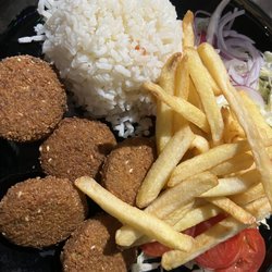 Centrale Turkish Kebap - Falafel plate