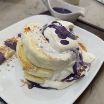Nostimo Cafe & Tea - Ube Soufflé - Coffee & Tea Near Me - Westminster, California Nostimo Cafe & Tea - Ube Soufflé - Coffee & Tea Near Me - Westminster, California