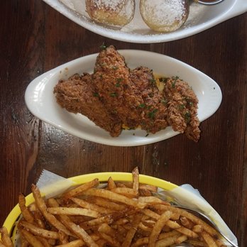 Toast - Aebeleskivers(A MUST), fried chicken, fries - Breakfast & Brunch Near Me - New Orleans, Louisiana Toast - Aebeleskivers(A MUST), fried chicken, fries - Breakfast & Brunch Near Me - New Orleans, Louisiana