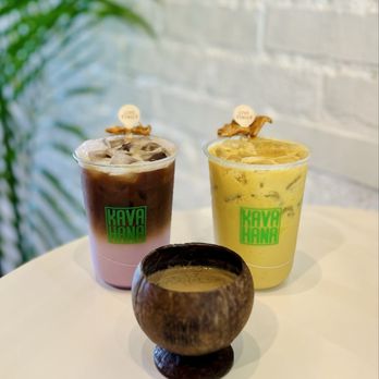 Kavahana - Ube latte, mango lassi - Lounges Near Me - Santa Monica, California