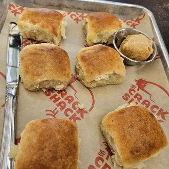 The Crack Shack - Homemade biscuits and sweet butter - New American Near Me - San Diego, California The Crack Shack - Homemade biscuits and sweet butter - New American Near Me - San Diego, California