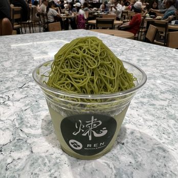 Matcha Ren - Matcha mont blanc - Ice Cream & Frozen Yogurt Near Me - Costa Mesa, California