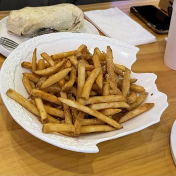 Wrap & Roll - Delicious fries!!! This huge plate is ONE side order! - Asian Fusion Near Me - Houston, Texas Wrap & Roll - Delicious fries!!! This huge plate is ONE side order! - Asian Fusion Near Me - Houston, Texas