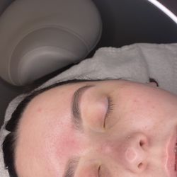 Brow wax and tint.