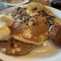 Blueberry Pancake Plate