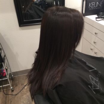 Studio Indigo - After (right) - Hair Salons Near Me - Valencia, California