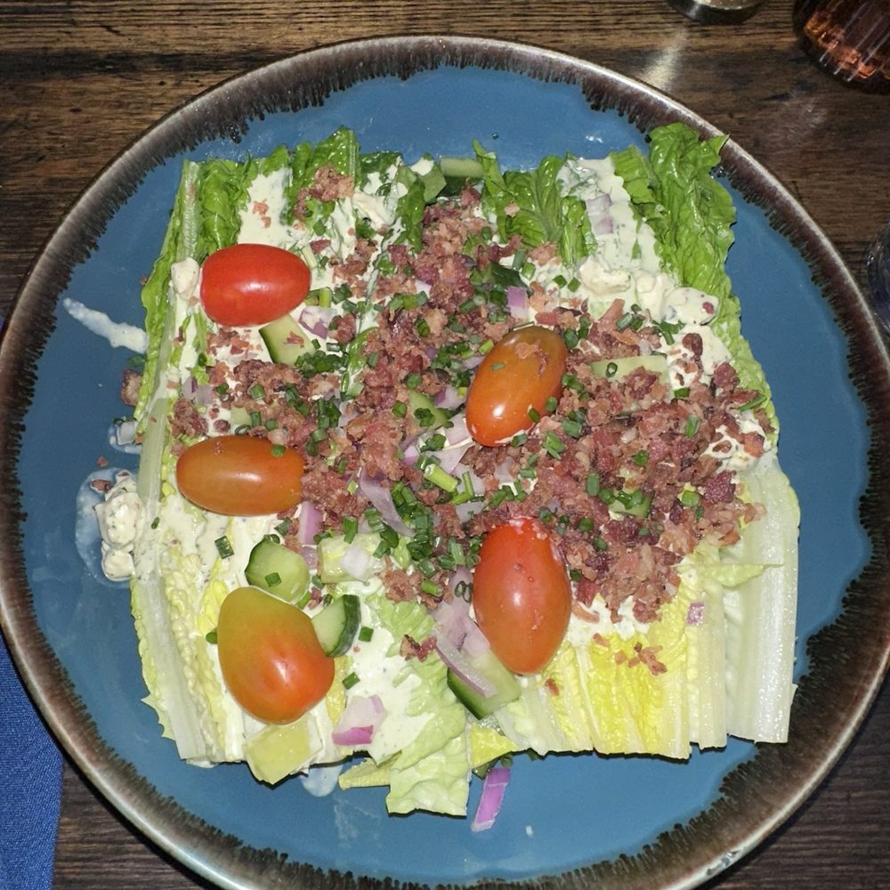 Bosscat Kitchen & Libations - BLUE WEDGE SALAD - Bars Near Me - Orange, California Bosscat Kitchen & Libations - BLUE WEDGE SALAD - Bars Near Me - Orange, California