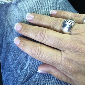 Luxe Nail Bar - Pink French Tip / powder dip - Nail Salons Near Me - Lafayette, Colorado Luxe Nail Bar - Pink French Tip / powder dip - Nail Salons Near Me - Lafayette, Colorado