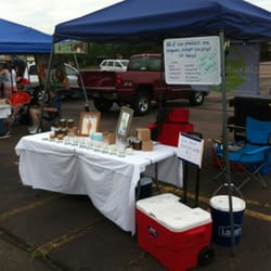Briargate Farmers Market - The Elsie Naturals booth selling all natural, organic, handmade personal care products.