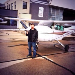 T&G Flying Club - Proud day when I received my Instrument rating!