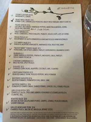 Menu photo 6 Field & Vine Somerville, MA