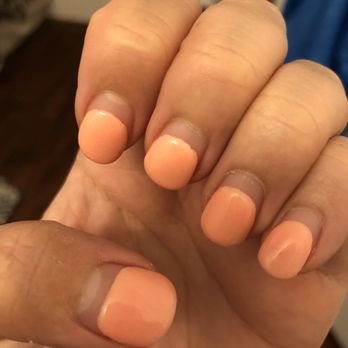 Gloss Nail Bar - 2 month dip grow out - Nail Salons Near Me - Houston, Texas
