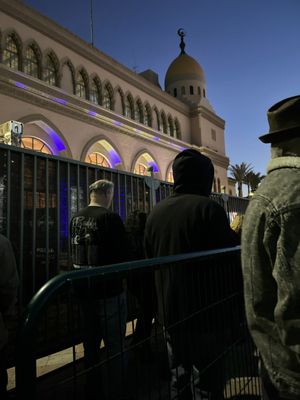 Photo of Shrine Auditorium and Expo Hall - Los Angeles, CA, US. Jim Irsay concert line