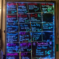 The Dogfather - Menu