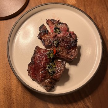 Filthy Animal - Australian A5 Wagyu with chimichurri sauce and Fresno pepper - Cocktail Bars Near Me - Tempe, Arizona
