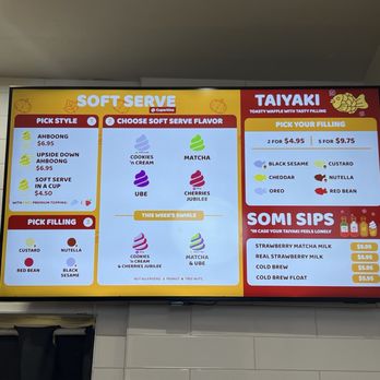 Somisomi - Menu - Desserts Near Me - Cupertino, California Somisomi - Menu - Desserts Near Me - Cupertino, California