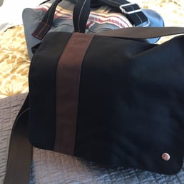 Great New shoulder bag. Yes, The one in front is Portage Token. Bag in back is my cherished rare over nighter from Goorin in SF.