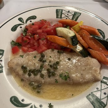 Vincenzo's Terrazza - Fillet of Sole. Excellent. - Italian Near Me - San Dimas, California Vincenzo's Terrazza - Fillet of Sole. Excellent. - Italian Near Me - San Dimas, California
