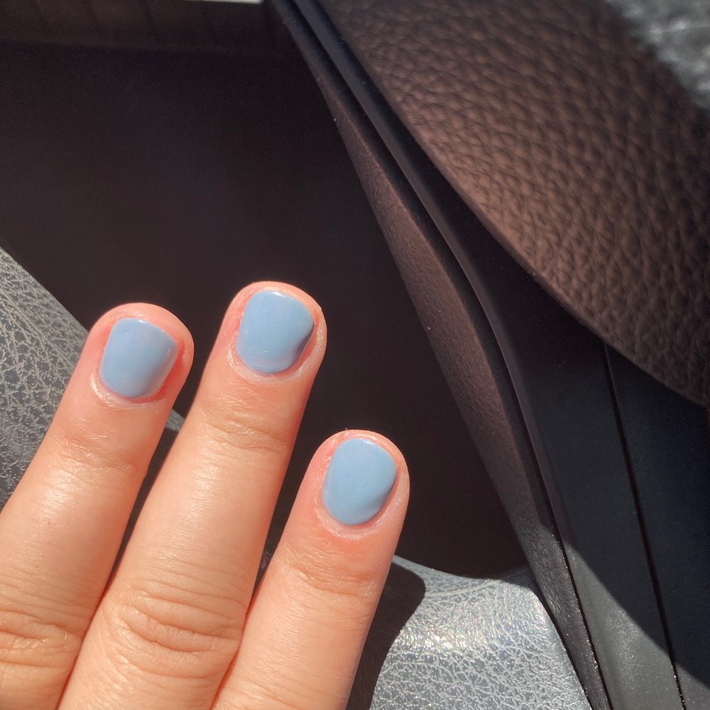 Cleaned up my cuticles and great polish job!! Cleaned up my cuticles and great polish job!!
