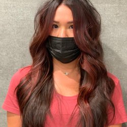 Balayage and cut by jennie