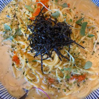 Sen Sushi - Uni pasta: Very soupy. Sauce is not thick enough to be creamy, nor unit flavor. Noodles is not close to be Italian... - Sushi Bars Near Me - Rosemead, California