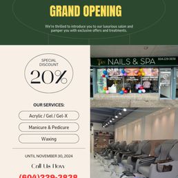 Exterior photo of Tzen Nails & Spa - Abbotsford, British Columbia Exterior photo of Tzen Nails & Spa - Abbotsford, British Columbia