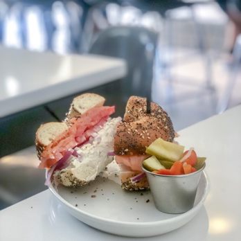 Proper Bagel - Smoked Salmon on an Everything Bagel - Bagels Near Me - Nashville, Tennessee Proper Bagel - Smoked Salmon on an Everything Bagel - Bagels Near Me - Nashville, Tennessee