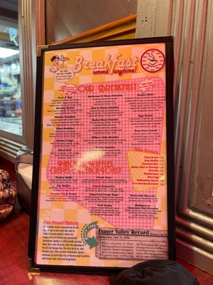 Menu photo 8 Rocko's 24 hour Diner Mission, BC Menu photo 8 Rocko's 24 hour Diner Mission, BC