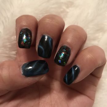 Professionails - Love the new metallic and chrome/flake look! Especially for the holidays! - Nail Salons Near Me - Raleigh, North Carolina Professionails - Love the new metallic and chrome/flake look! Especially for the holidays! - Nail Salons Near Me - Raleigh, North Carolina