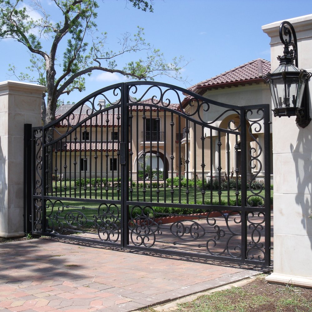 Decorative Iron Gates Houston Shelly Lighting