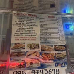 Antojitos Lolita - Menu