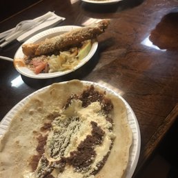 Una Pupusa De Queso