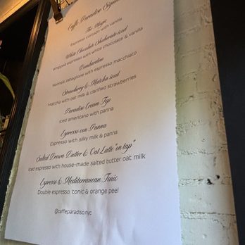 Caffe Paradiso - Coffee & Tea Near Me - New York, New York Caffe Paradiso - Coffee & Tea Near Me - New York, New York