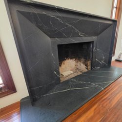 Prestige Marble & Tile - SOAPSTONE FIREPLACE