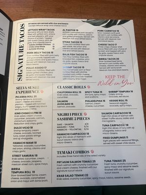 Menu photo 4 Selva Rosa Maitland, FL
