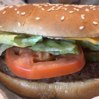 Burger King - Impossible whopper, added vegan cheese at home - Burgers Near Me - Lakeland, Florida
