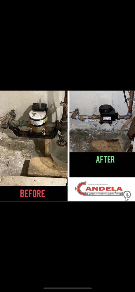 Slide of Candela Plumbing and Heating