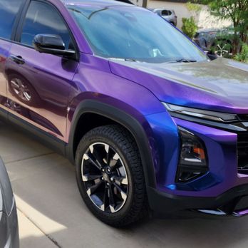Kenyon Auto Cosmetics - Purple Rain PPF color shift wrap on 2026 Chevy Equinox - Auto Detailing Near Me - Phoenix, Arizona Kenyon Auto Cosmetics - Purple Rain PPF color shift wrap on 2026 Chevy Equinox - Auto Detailing Near Me - Phoenix, Arizona