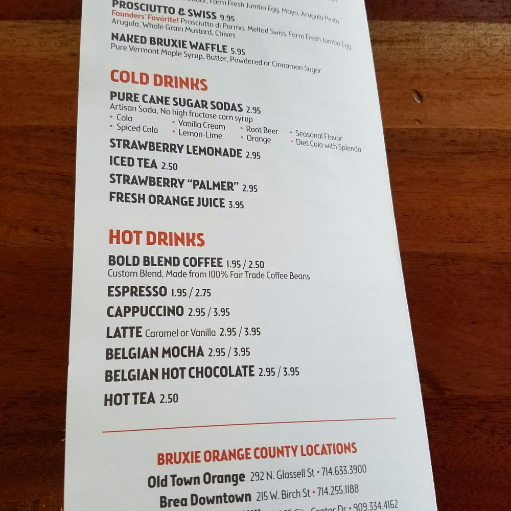 Bruxie - Beverages and bfast sandwiches. - Sandwiches Near Me - Orange, California Bruxie - Beverages and bfast sandwiches. - Sandwiches Near Me - Orange, California