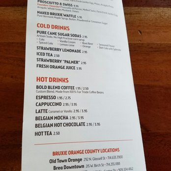 Bruxie - Beverages and bfast sandwiches. - Sandwiches Near Me - Orange, California