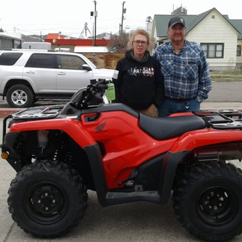 Beaverhead Motorsports - Sandy is taking home their New 2022 Honda Rancher 4x4! - Motorsport Vehicle Dealers Near Me - Dillon, Montana Beaverhead Motorsports - Sandy is taking home their New 2022 Honda Rancher 4x4! - Motorsport Vehicle Dealers Near Me - Dillon, Montana